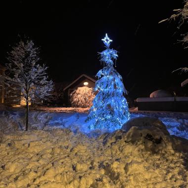 Rozsvícení vánočního stromu v Sedlci